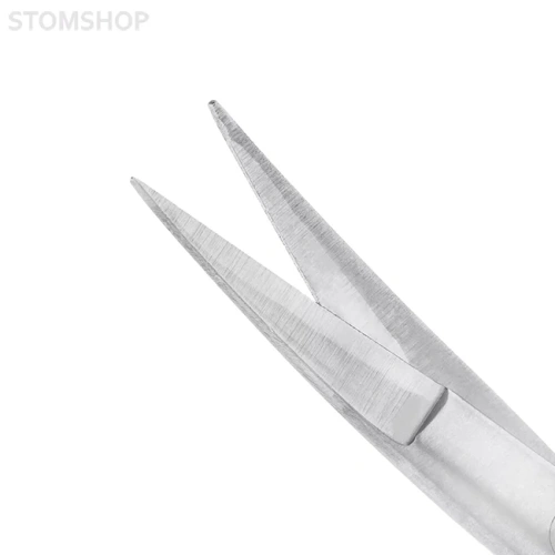 Ножницы хирургические изогнутые Micro Schere TC, 170 мм | HLW Dental Instruments (Германия)