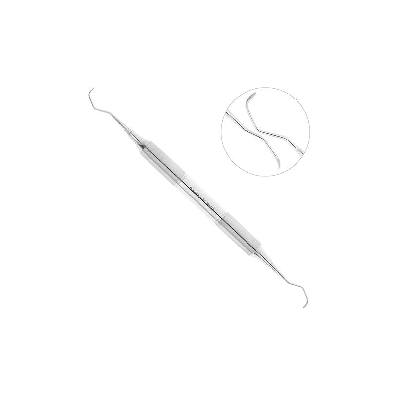 Кюрета пародонтологическая Gracey, форма 3/4, ручка DELUXE, диаметр 10 мм | HLW Dental Instruments (Германия)