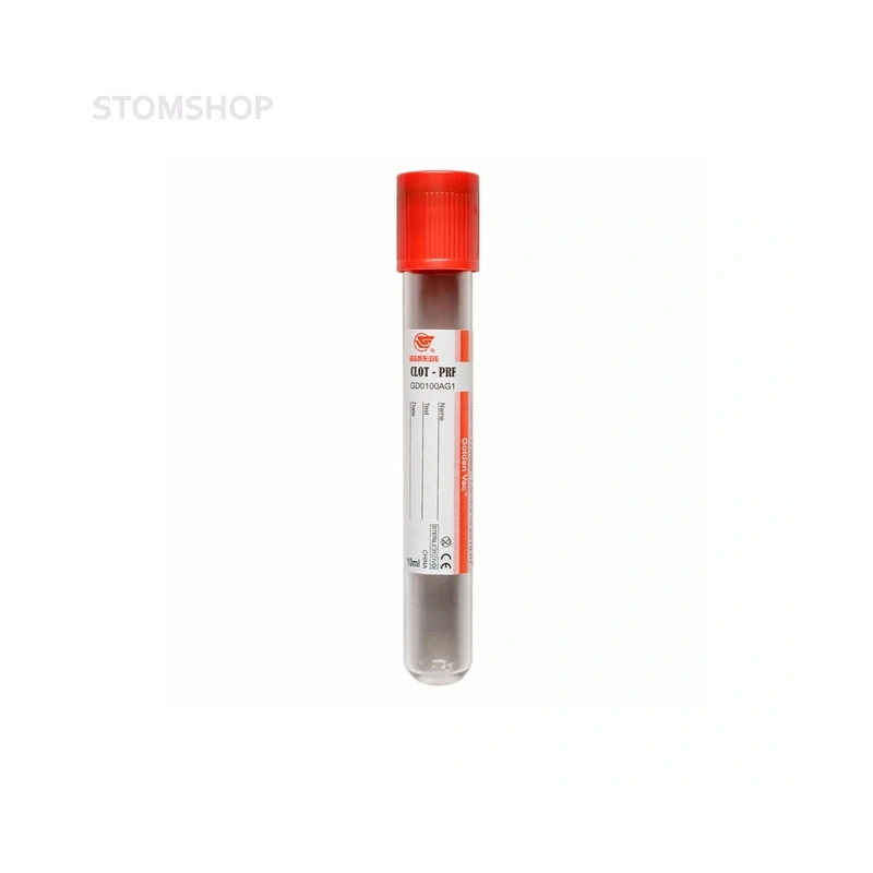 CLOT-PRF - стеклянные пробирки для A-PRF, 10 мл, 100 шт. | Shandong Chengwu Medical Products Factory (Китай)