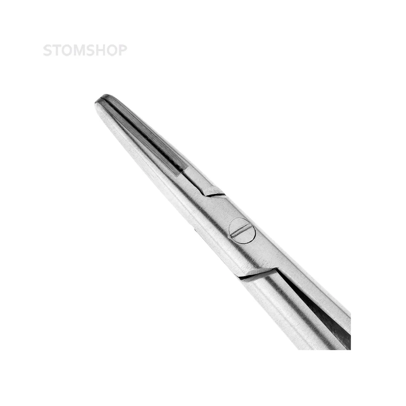 Иглодержатель микрохирургический прямой CastroviejoTC, длина 140 мм | HLW Dental Instruments (Германия)