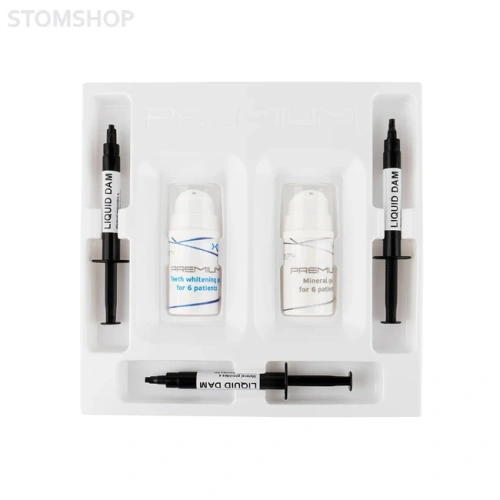 Amazing White Professional PremiumX6 Teeth Whitening Kit - набор для клинического отбеливания зубов на 6 пациентов | Amazing White (США)