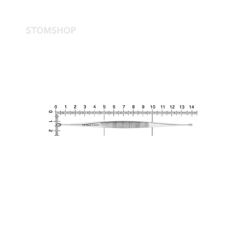 Ложка кюретажная Williger, 3,0-3,5 мм | HLW Dental Instruments (Германия)