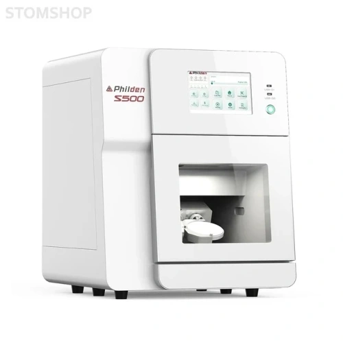 Комплект: 5-осевой фрезерный станок для сухой обработки Philden S500 + зуботехническая вытяжка Philden R-402 + печь для синтеризации циркония CDM Model L SIC + лабораторный 3D-сканер hilden РD-З Lab Scanner