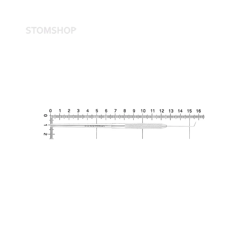 Зонд одностороний гибкий, форма 39 | HLW Dental Instruments (Германия)