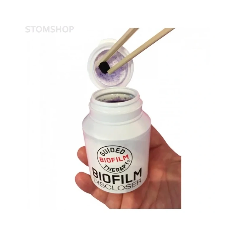 BIOFILM DISCLOSER - индикатор биопленки для протокола GBT, 250 губок в банке | EMS (Швейцария)