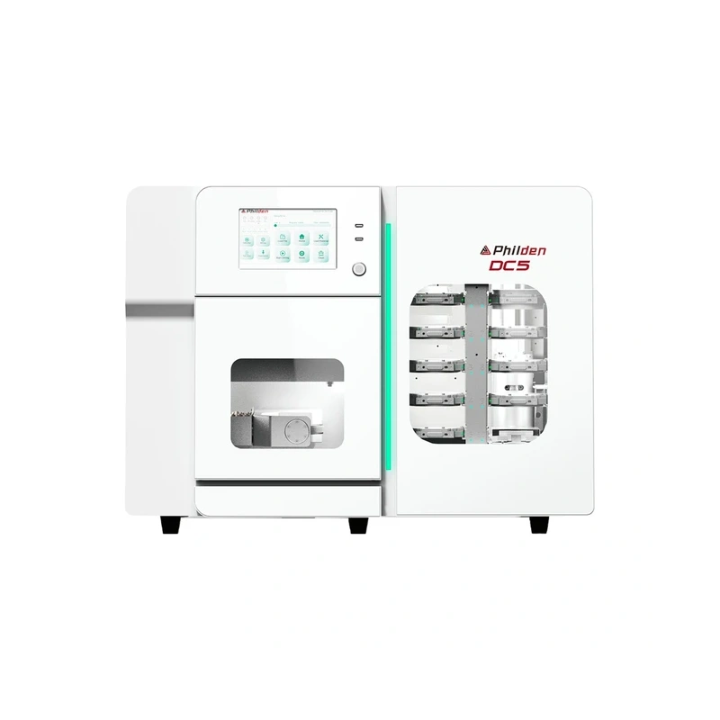 Philden DC5 - 5-осевой фрезерный станок для сухой обработки, с автоматической сменой дисков | Philden (Китай)