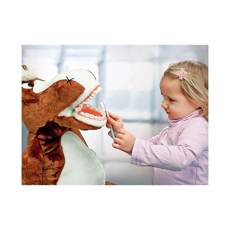 Putzi-Petz Cow Berta - наручная игрушка корова Берта с челюстью-типодонтом | Hager & Werken (Германия)