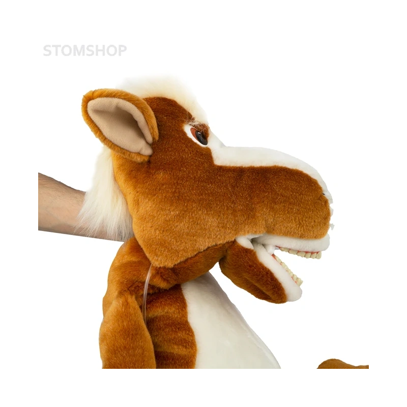 Putzi-Petz Horse Jimmy - наручная игрушка с челюстью-типодонтом конь Джимми | Hager & Werken (Германия)