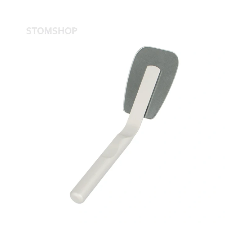 Photography Mirrors Rhodium FS - родиевое зеркало для дентальной фотографии с ручкой, окклюзионное, размер 66x95 мм | Hahnenkratt (Германия)