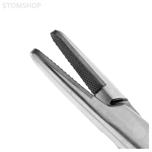 Иглодержатель хирургический прямой Castroviejo-Gomel TC, длина 160 мм | HLW Dental Instruments (Германия)