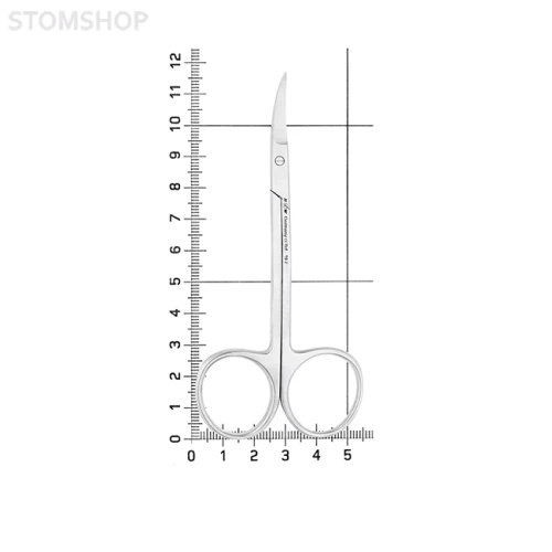 Ножницы хирургические двойной изгиб La Grange,115 мм | HLW Dental Instruments (Германия)