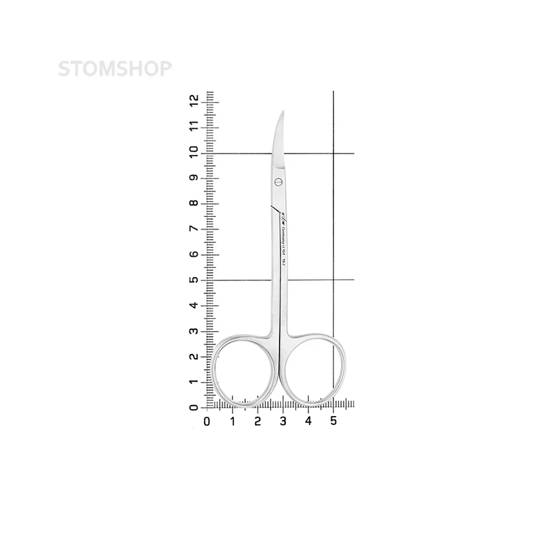 Ножницы хирургические двойной изгиб La Grange,115 мм | HLW Dental Instruments (Германия)