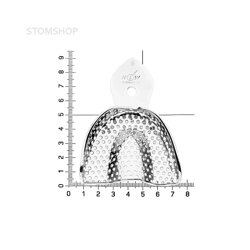Ложка слепочная верхняя с перфорацией, S | HLW Dental Instruments (Германия)