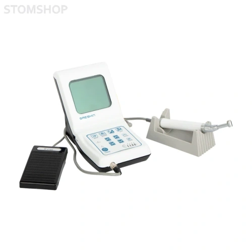 E-Cube EP/ACL(B)-42EP/ON-OFF PEDAL SET - эндомотор в комплекте с наконечником ACL(B)-42EP, 16:1 | Saeshin (Ю. Корея)