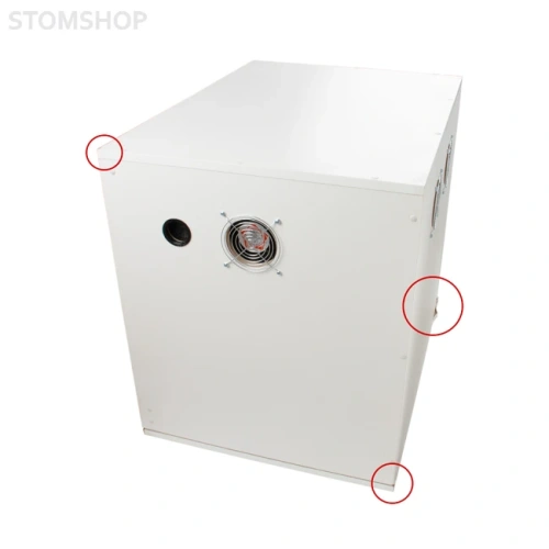 JW-032C - безмасляный компрессор для двух стоматологических установок, с ресивером 60 л, с кожухом, 200 л/мин (уцененный товар) | Junwei (Китай)