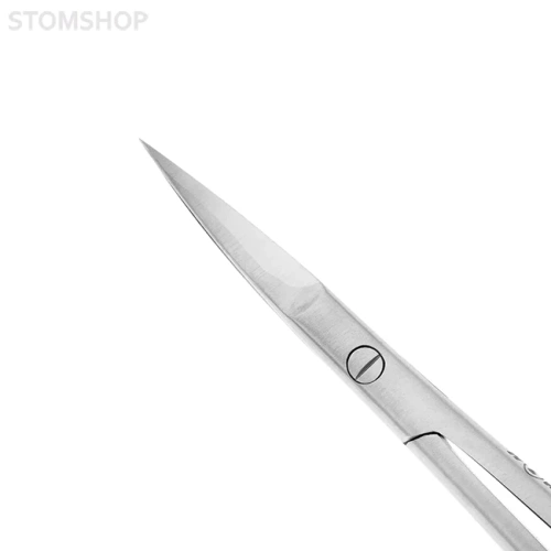 Ножницы хирургические изогнутые Castroviejo-Gomel TC, 140 мм | HLW Dental Instruments (Германия)