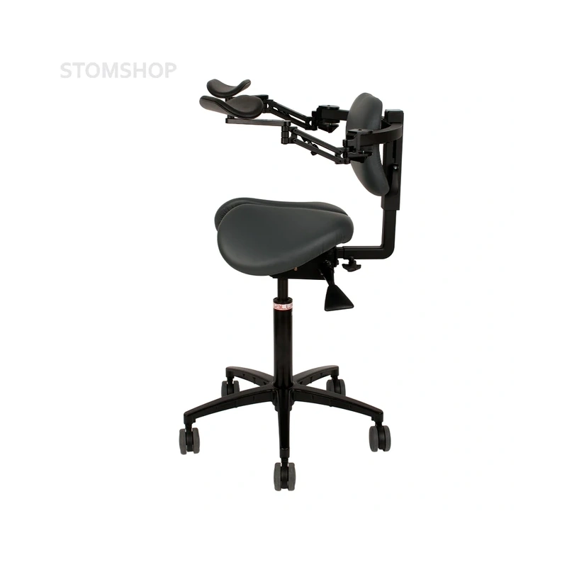 Salli Small MultiAdjuster Ergorest with Stretching Support - эргономичный стул-седло для работы с микроскопом | Salli (Финляндия)