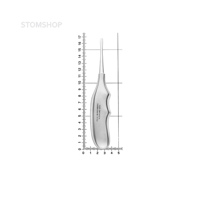 Люксатор прямой, 4 мм (13-11LX) | HLW Dental Instruments (Германия)