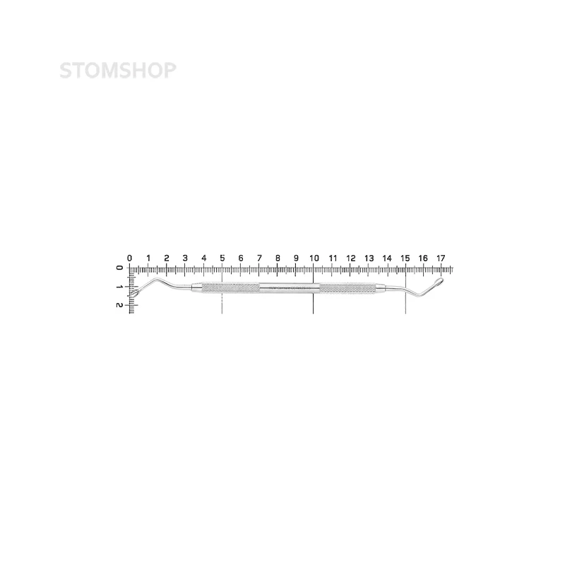 Ложка кюретажная овальная Hemingway, 4,0 мм (25-16) | HLW Dental Instruments (Германия)