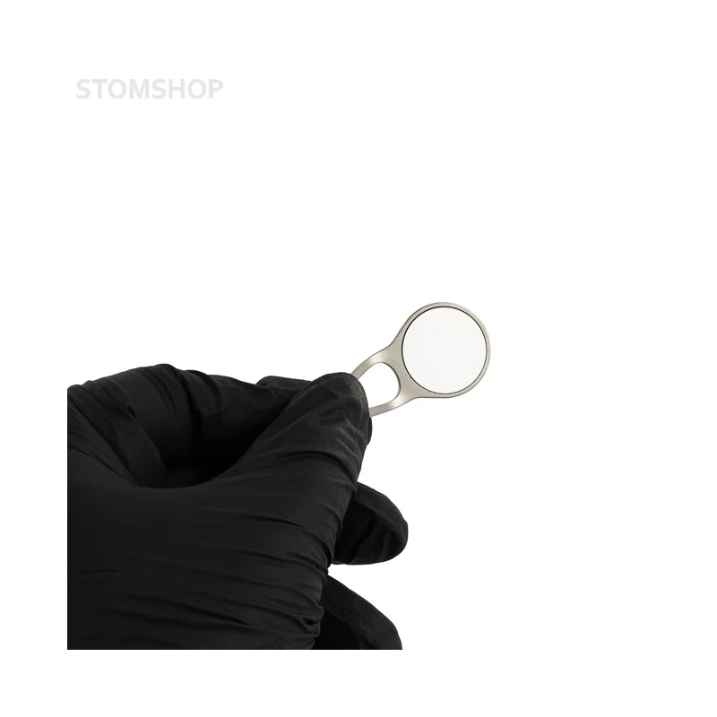 MEGAretract FS Rhodium bifurcated stem - cтоматологическое зеркало родиевое, 22 мм | Hahnenkratt (Германия)