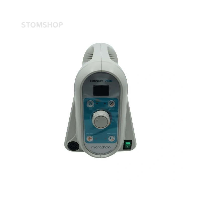 Handy 700 - бесщеточный зуботехнический микромотор, с наконечником SDE-BH77, 60000 об/мин, педаль FS60N | Saeyang Microtech (Ю. Корея)