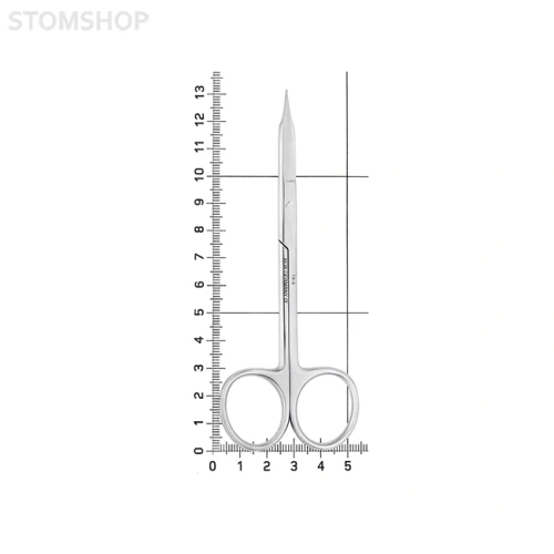 Ножницы хирургические прямые Goldmann-Fox, 125 мм | HLW Dental Instruments (Германия)