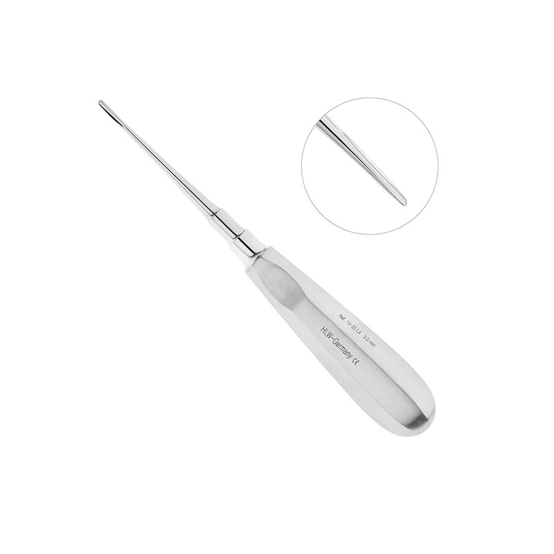 Люксатор прямой удлиненный, 2 мм | HLW Dental Instruments (Германия)