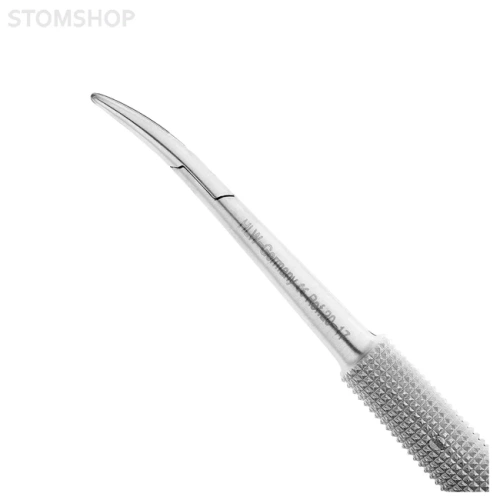 Иглодержатель хирургический изогнутый Castroviejo-Gomel TC, длина 140 мм | HLW Dental Instruments (Германия)