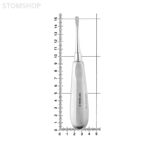 Люксатор изогнутый, 5 мм | HLW Dental Instruments (Германия)