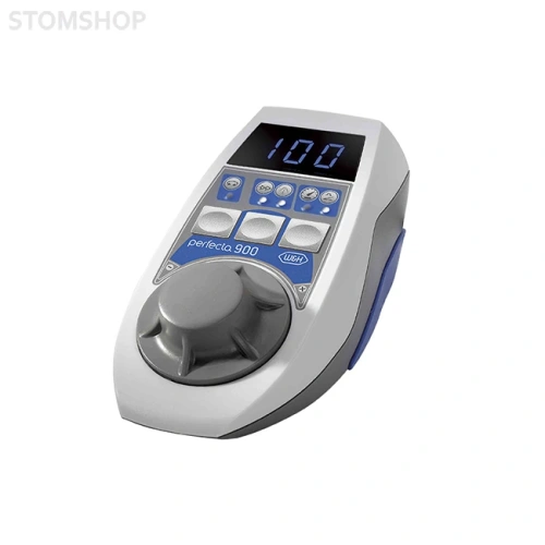 W&H Perfecta 900 LA-923 TT - настольный бесщеточный микромотор с педалью L-NV и наконечником LA-9, 100000 об/мин, с внутренней подачей охлаждения | W&H DentalWerk (Австрия)