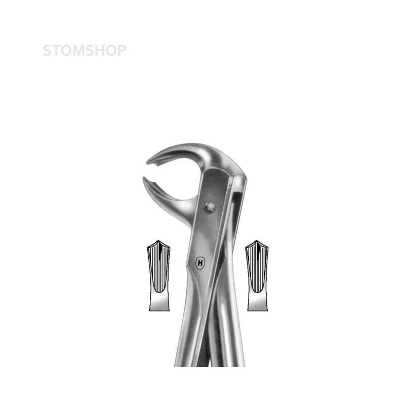 HSA 067-73 - щипцы для удаления нижних моляров, форма 73 | Karl Hammacher GmbH (Германия)