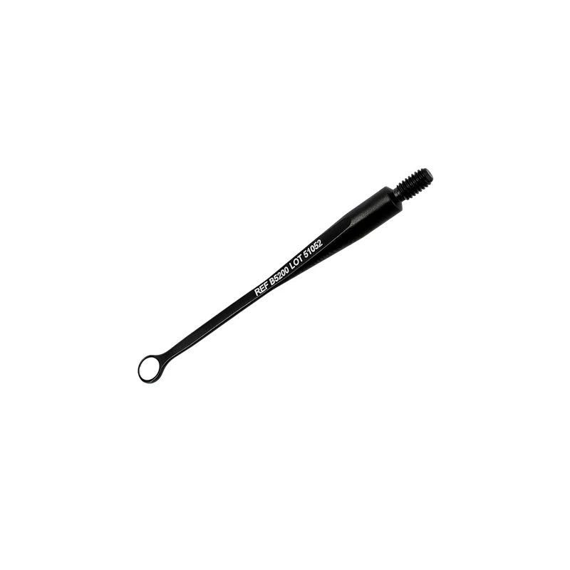 BLACK MICROflex ultra - стоматологическое ультраяркое микрозеркало с гнущейся ручкой, антибликовое DLC-покрытие, диаметр 3 мм | Hahnenkratt (Германия)