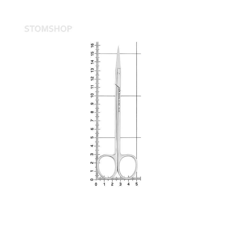 Ножницы хирургические прямые Kelly, 160 мм | HLW Dental Instruments (Германия)