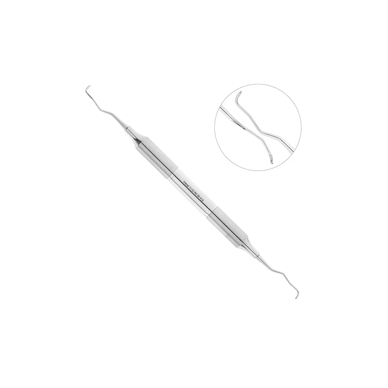 Кюрета пародонтологическая Gracey, форма 11/12, ручка DELUXE, диаметр 10 мм | HLW Dental Instruments (Германия)