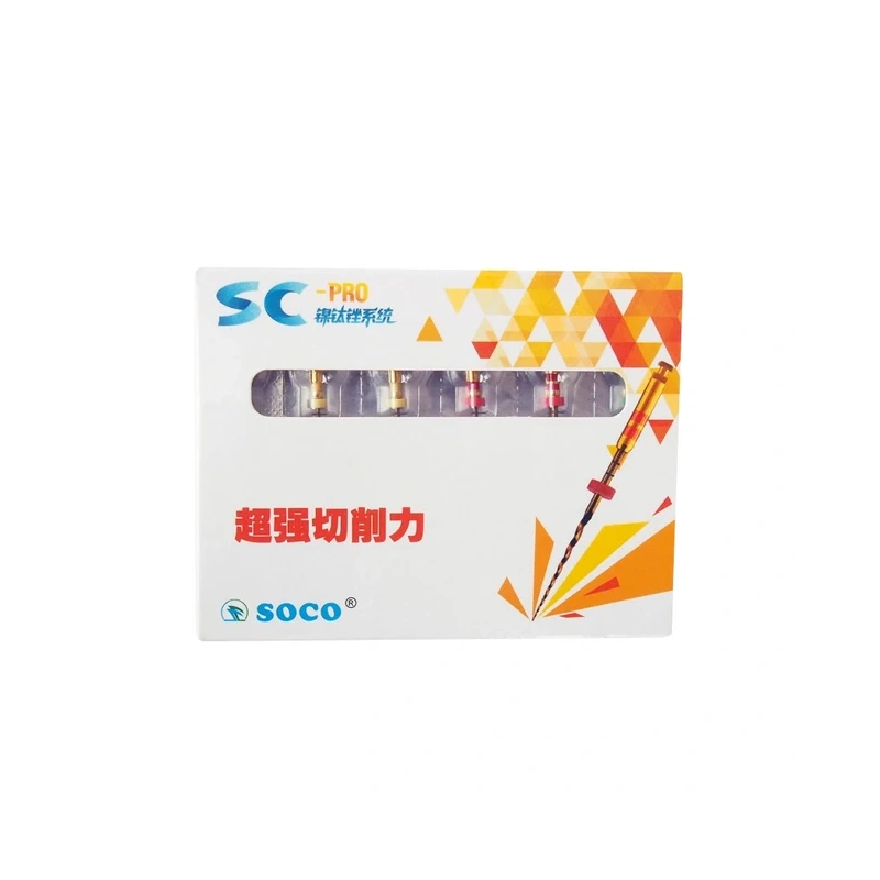 SOCO SC PRO - машинные файлы с памятью формы, длина 19-31 мм, 6 шт. | SOCO (Китай)