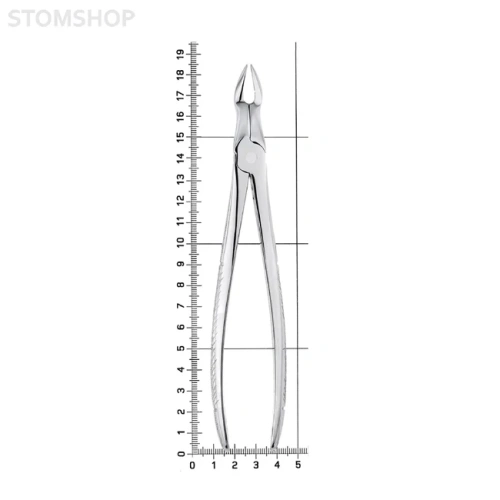 Щипцы для удаления зубов верхние для третьих моляров (11-67N) | HLW Dental Instruments (Германия)