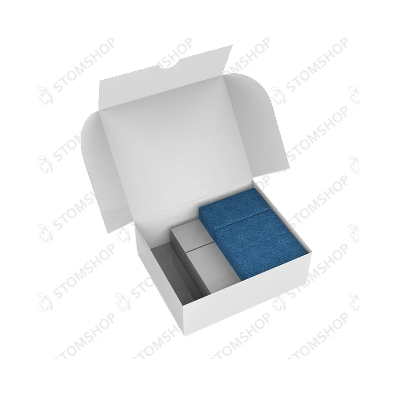ERGO Starter kit + Foam refill - силиконовый браслет для организации и чистки эндодонтических инструментов с набором губок, 48 шт. | Style Italiano (Италия)