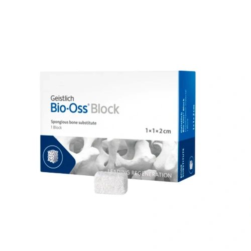 BIO-OSS BLOCK - материал для замещения костных дефектов, 1х1х2 см | Geistlich Pharma (Швейцария)