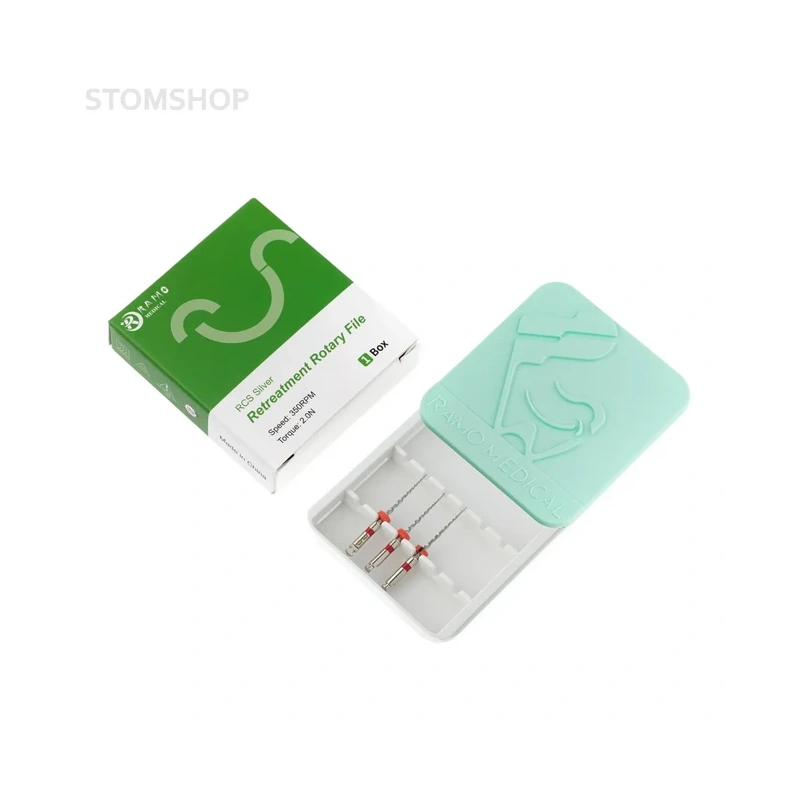 RCS Silver Retreatment - машинные файлы, размер 25/08, 18 мм, 3 шт. | Ramo Medical (Китай)