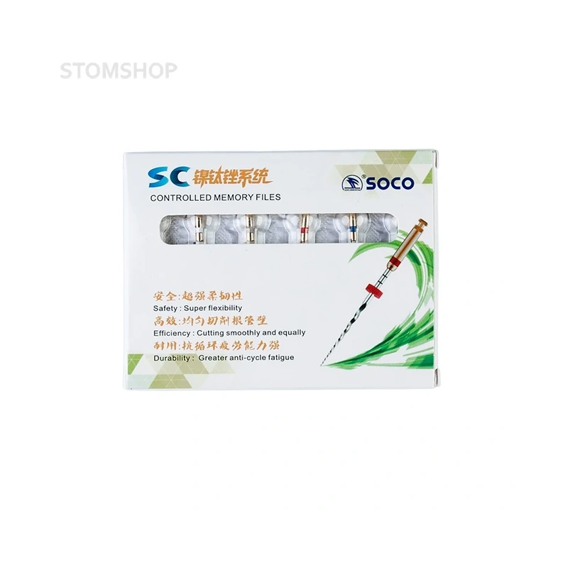 Soco&Sani Kit - тестовый набор машинных эндодонтических файлов, 21 шт.