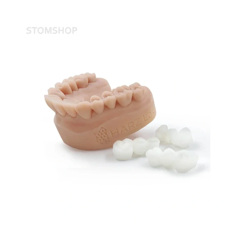 HARZ Labs Dental Bleach Pro - фотополимерная смола, бесцветная, 0.5 кг | HARZ Labs (Россия)