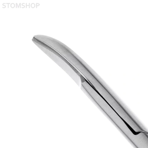 Ножницы коронковые изогнутые, 100 мм, зубчатые | HLW Dental Instruments (Германия)