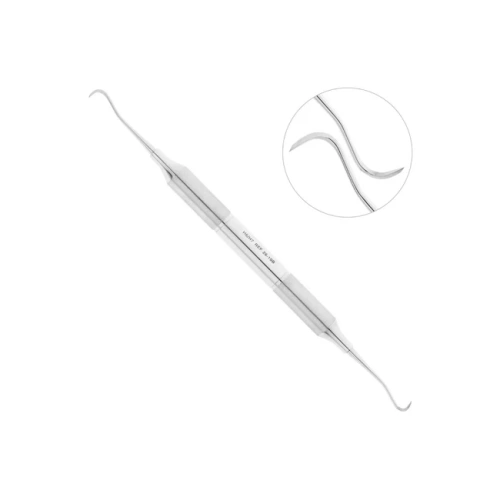Скейлер пародонтологический, форма H6/H7, ручка DELUXE, диаметр 10 мм | HLW Dental Instruments (Германия)