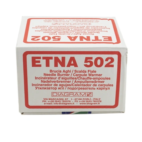 ETNA 502 - прибор для утилизации игл (деструктор игл, иглосжигатель) с функцией подогрева для карпул | Diagram S.r.l. (Италия)