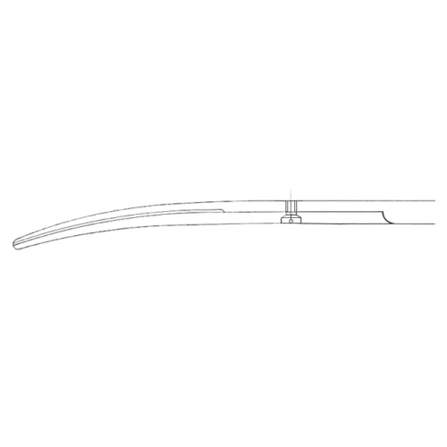 BC282R - ножницы препаровальные по Nelson-Metzenbaum, изогнутые, серия Durotip, длина 285 мм | B. Braun (Германия)