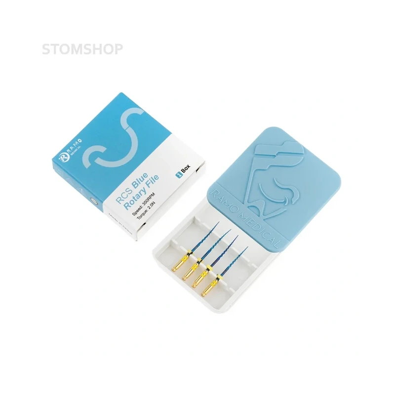 RCS Blue Rotary - машинные файлы, размер 20/06, длина 25 мм, 4 шт. | Ramo Medical (Китай)