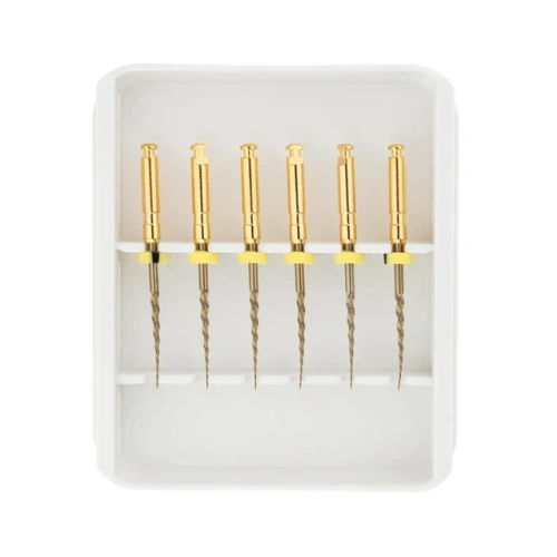 RCS Gold LT Rotary - машинные файлы, размер SX, длина 19 мм, 6 шт. | Ramo Medical (Китай)