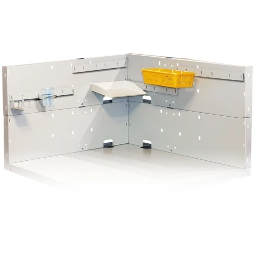 РЕЙЛИНГ 1.0 - дополнительная принадлежность для столов и панелей, позволяющая увеличить систему хранения | Аверон (Россия)