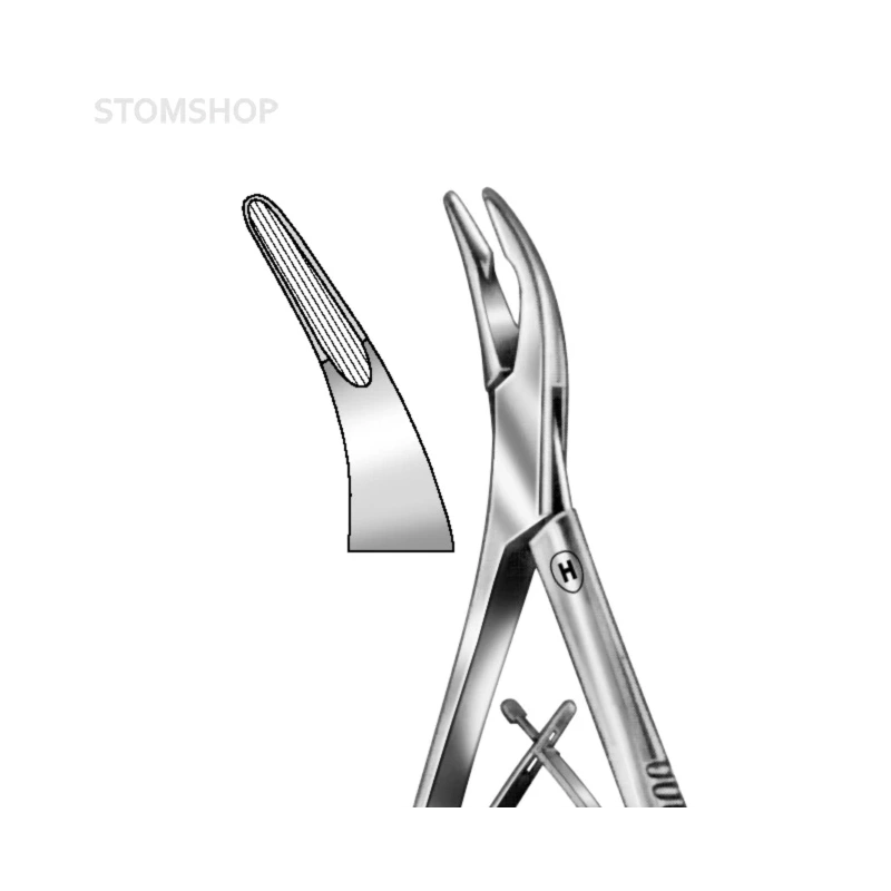 HSK 513-02 - щипцы хирургические Luer для использования в труднодоступных местах, форма 1, 150 мм | Karl Hammacher GmbH (Германия)