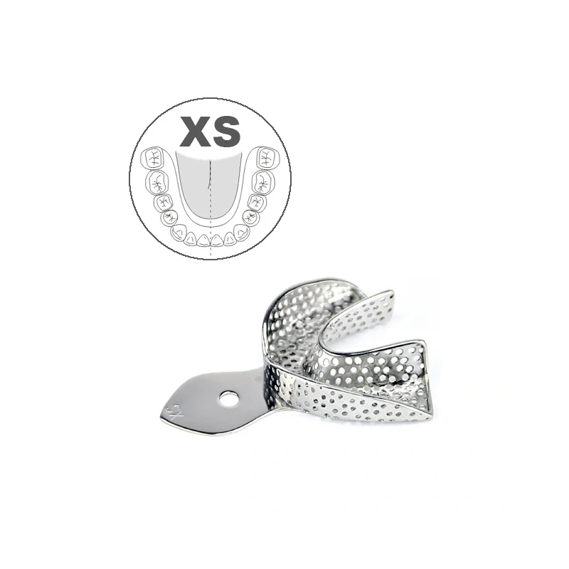 Ложка слепочная нижняя с перфорацией, XS | HLW Dental Instruments (Германия)